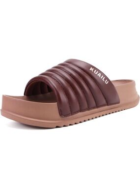 KuaiLu Sandals Arch Support Comfortable Orthopedic Slippers Size 11 NIB #Lux-CL